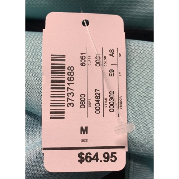 Christopher & Banks Dress Size Medium Lined Floral New Sleeveless New Blue Green - Picture 3 of 10